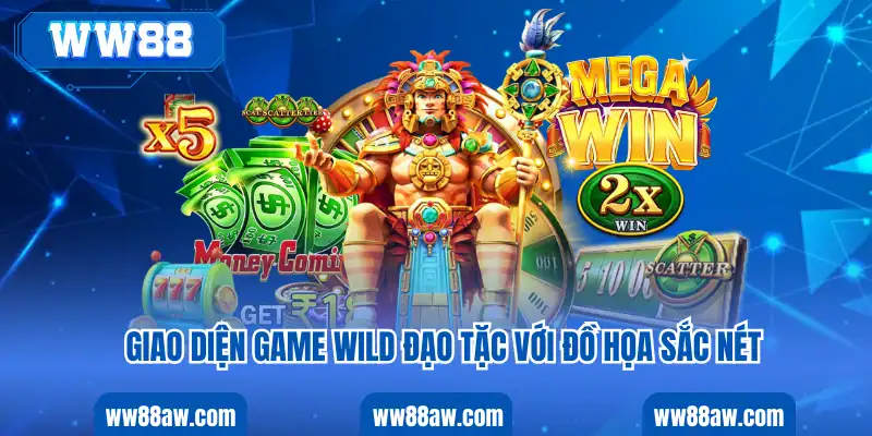 Giao diện game wild đạo tặc với đồ họa sắc nét